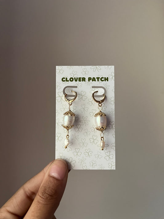 Tiana Pearl Earrings