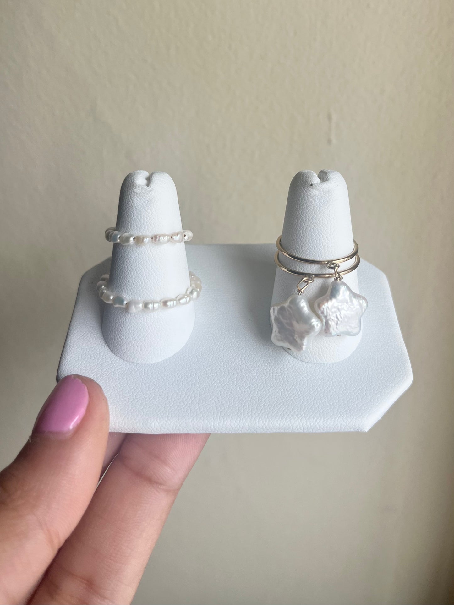 Simply Pearl Rings