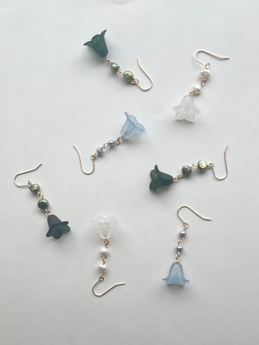 Lilium Earrings (green)