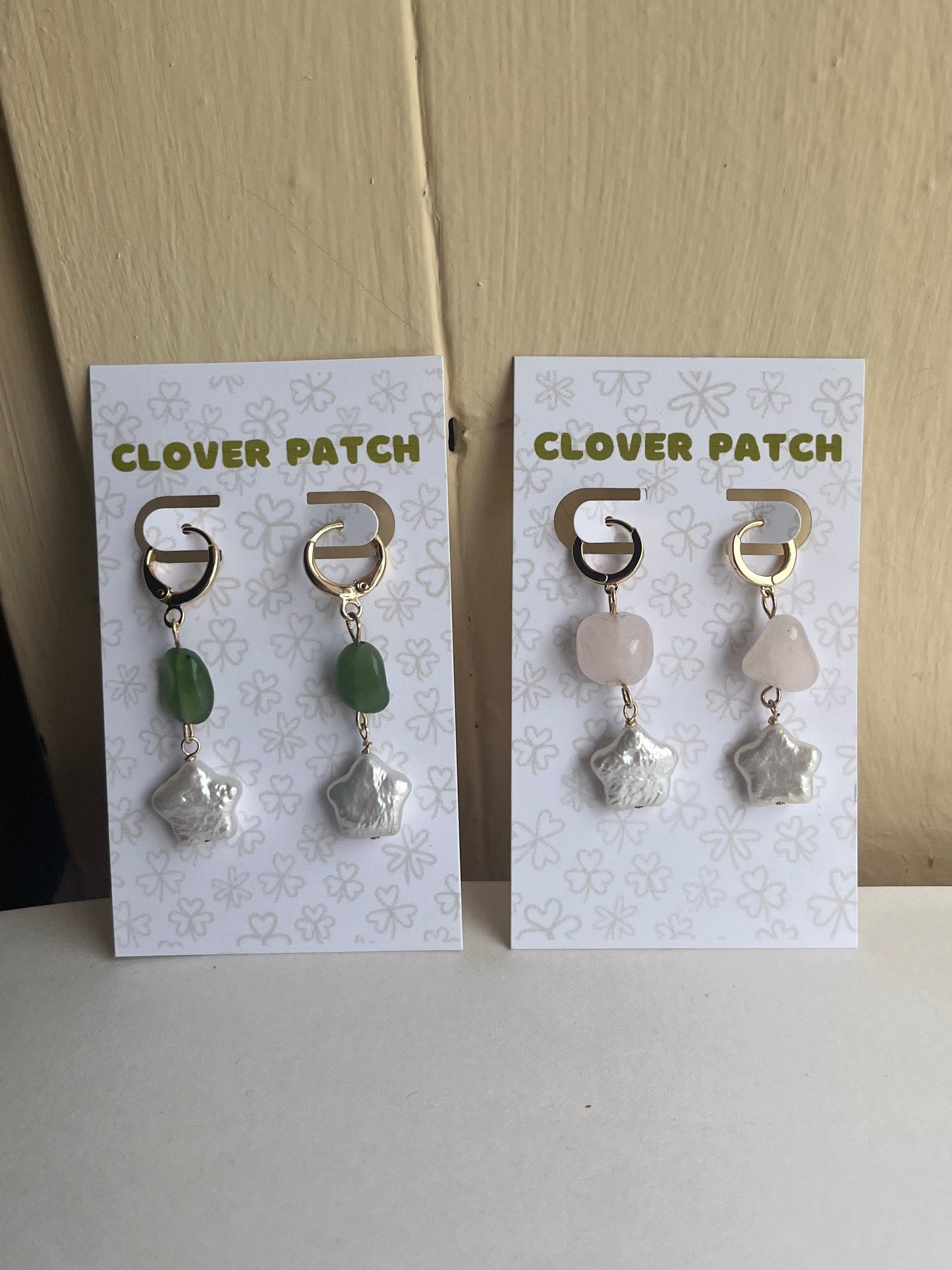 Starlight Earrings ROSE QUARTZ