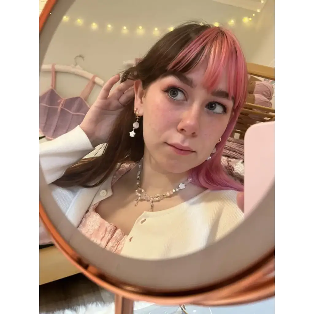Starlight Earrings (pink) - Earrings