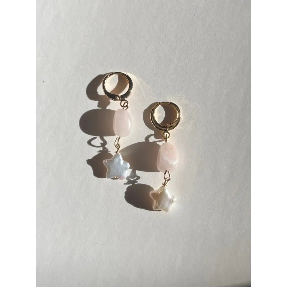 Starlight Earrings (pink) - Earrings