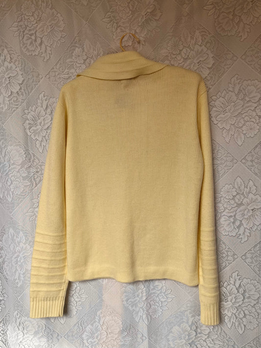 70s Sailor Collar Cardigan
