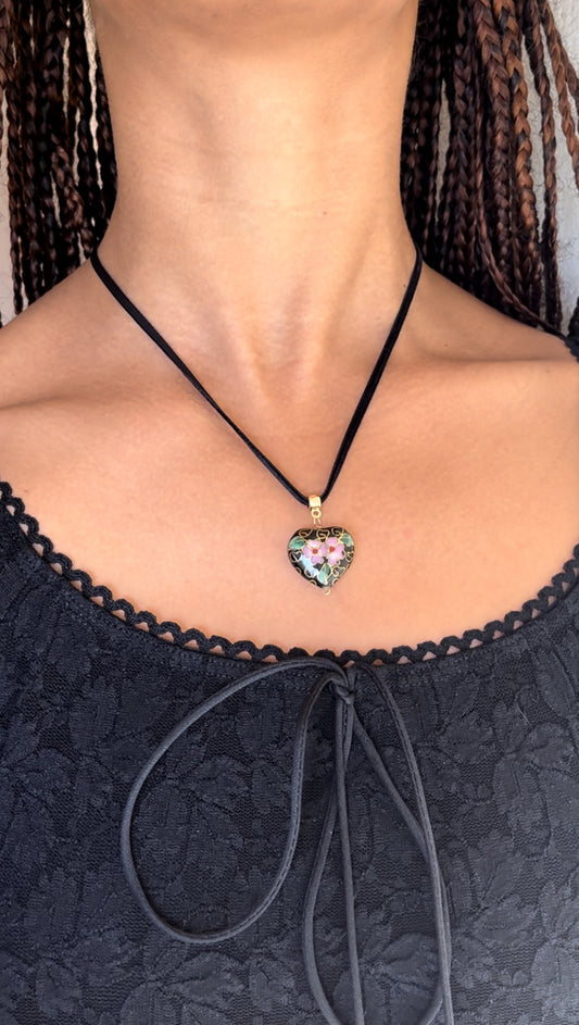 Lucy Velvet Necklace