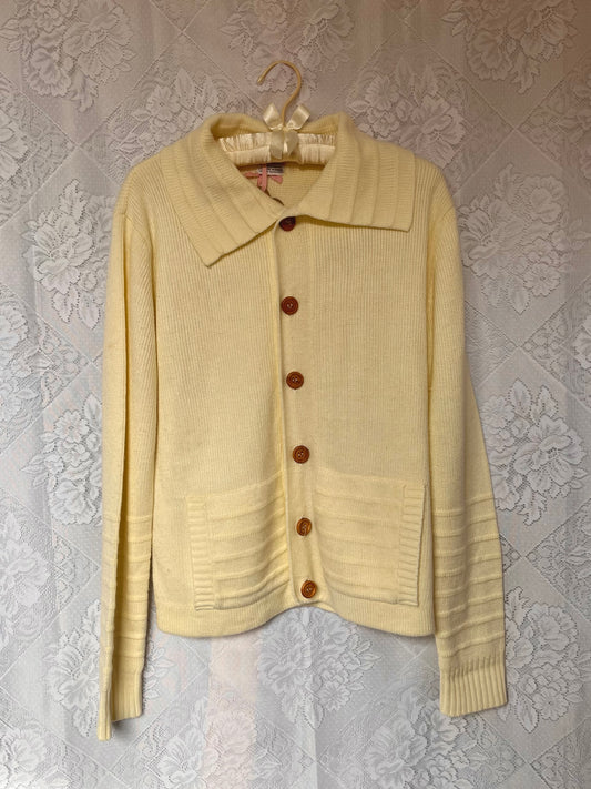 70s Sailor Collar Cardigan