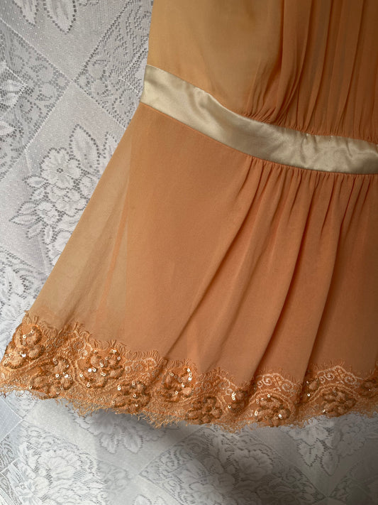 y2k Silk Beaded Halter