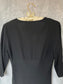 y2k MIU MIU Little Black Knit Dress