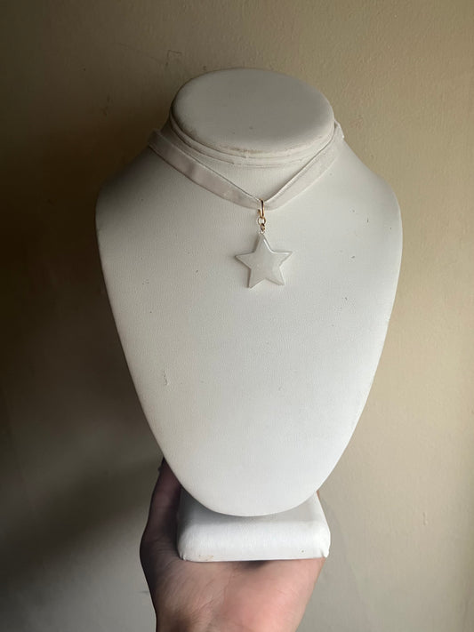 Polaris Star Velvet Choker