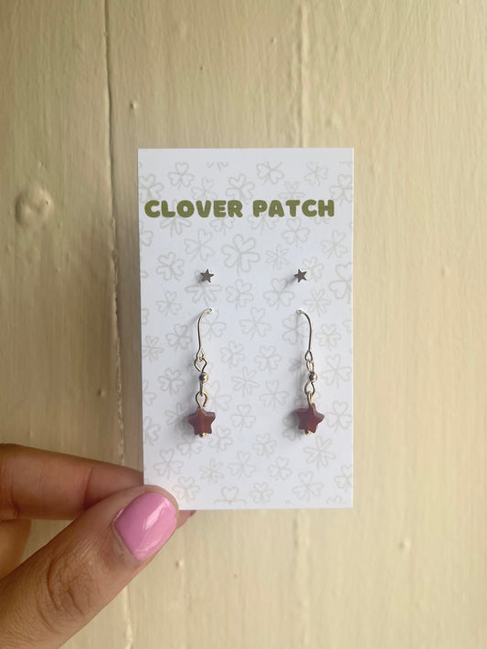 Dwarf Star Earring Set